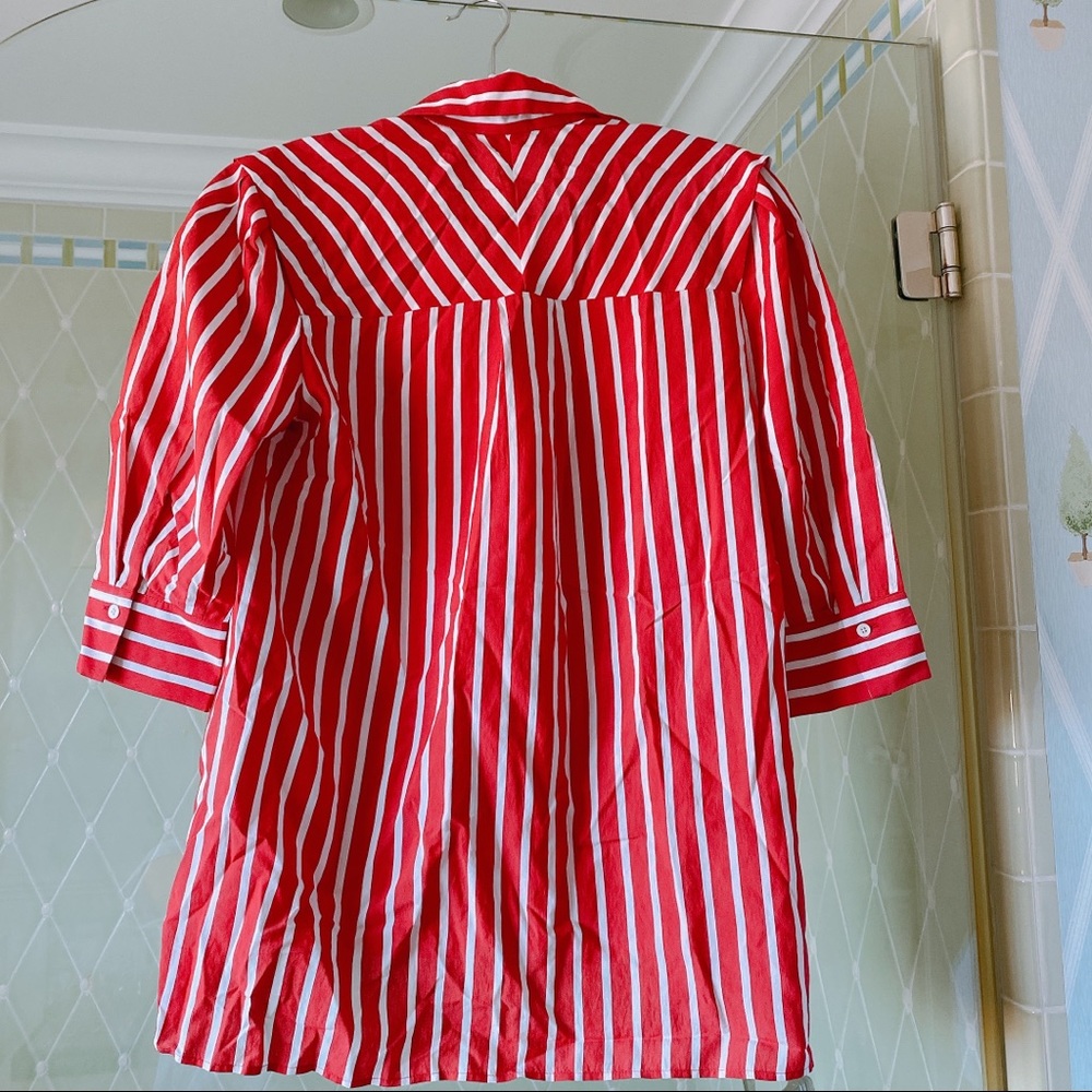 SANDRO STRIPED BLOUSE - Picture 3 of 3